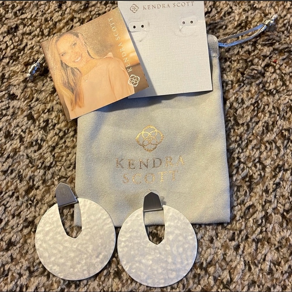 Kendra Scott Silver Earrings